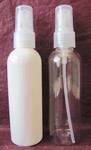 Flacons  vapo spray blanc ou transparent 100 ml / avec pompe vapo 20/`410