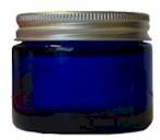 verre bleu 50 ml